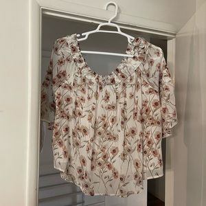 Lucky Brand Off the Shoulder Top